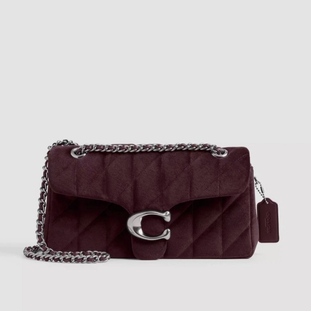 Brand New Authentic Coach Tabby Shoulder Bag 26 With Quilting